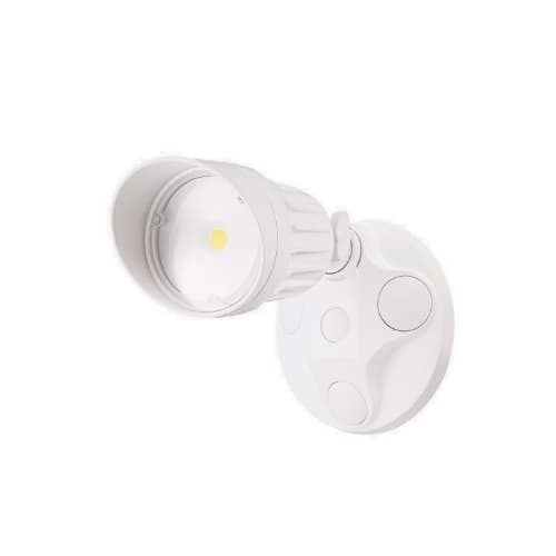 10W LED Single Head Security Light, 820 lm, 5000K, White