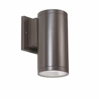 12W LED Wall Sconce, 1100 lm, CCT Selectable, Bronze