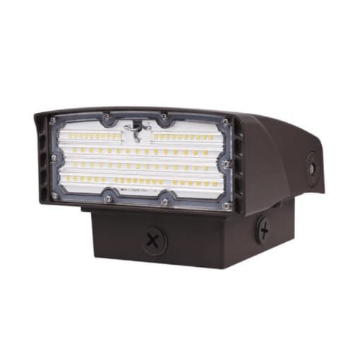 30W LED Pivoting Full Cut-Off Wall Light, 4050 lm, 120V-277V, Selectable CCT