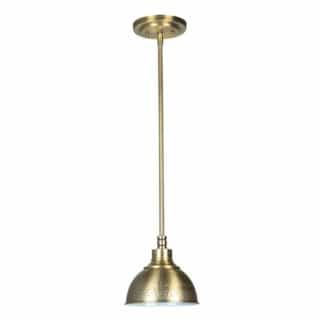 Timarron Mini Pendant Light w/o Bulb, 1 Light, E26, Legacy Brass