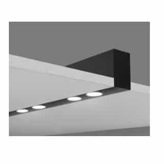 160W Construct Trimless Recessed Mount Kits, Black 
