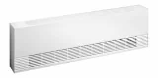 2700W Architectural Cabinet Heater 208V 450W Density White