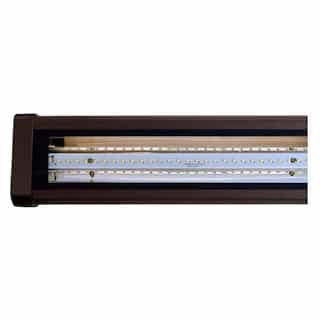 Dabmar 72W Multi-Color LED Linear Flood Light, 6768 lm, 5000K, Bronze