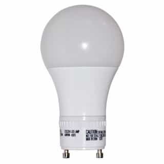 Dabmar 9W LED A19 Bulb, GU24, Dimmable, 800 lm, 120V, CCT Selectable, White
