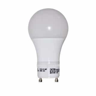 9W LED A19 Bulb, Dimmable, GU24, 800 lm, 120V, 3000K