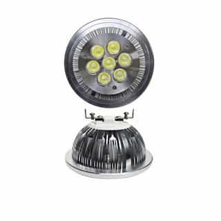 Dabmar 14W LED AR111 Bulb, E40, 900 lm, 12V, 2700K