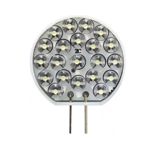 1.1W LED JC Bulb, 2-Pin, 100 lm, 12V, 6500K