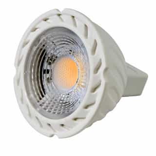 5W LED MR16 COB Bulb, 2-Pin Base, 400 lm, 12V, 2700K