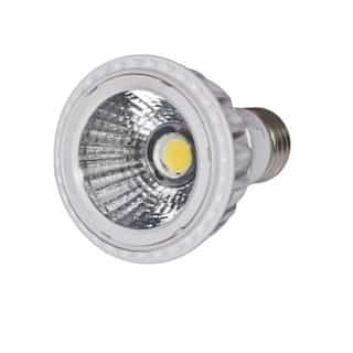 7W LED PAR20 Bulb, E26 Base, 120V-277V, 6400K