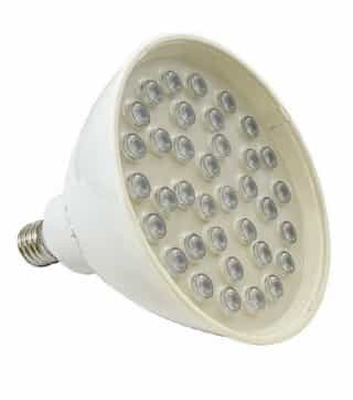 40W LED PAR56 Bulb, Multicolor LED, E26, 100V-265V, 6400K