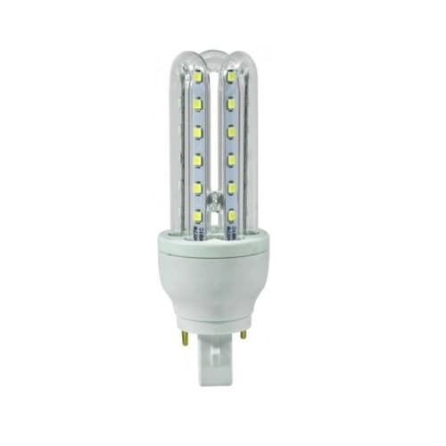 7W LED Corn Bulb, G24, 600 lm, 85V-265V, 3000K