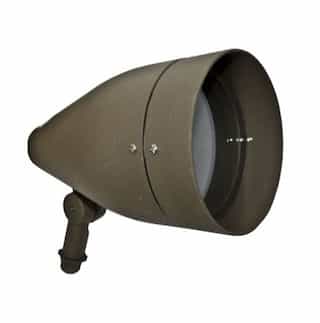 Dabmar 12W 10-in LED Directional Spot Light, RGBW, A23, 6400K, Bronze
