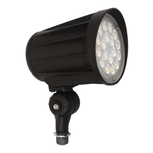 42W LED Directional Spot Light, 4500 lm, 100V-277V, 4000K, Black