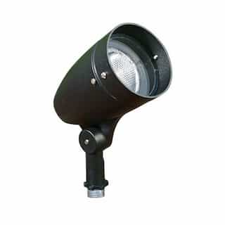 Dabmar 7-in 7W Lensed LED Directional Spot Light, PAR20, 120V-277V, 3000K, Black