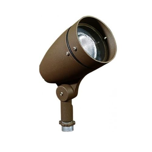 Dabmar 7-in 7W Lensed LED Directional Spot Light, PAR20, 120V-277V, 3000K, Bronze
