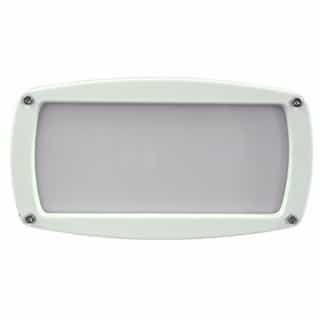 Dabmar 9W LED Recessed Step & Wall Light, Open Face Brick, 85V-265V, White