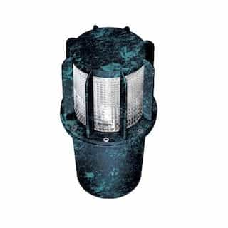 Dabmar 12W LED Multicolor In-Ground Well Light, A23, 6400K, Verde Green