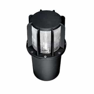 Dabmar 18W LED Beacon In-Ground Well Light, PAR38, Spot, 6400K, Black
