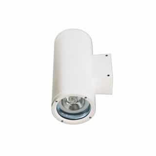 18W LED Wall Sconce, 2 Lamps, Flood, 2700K, White