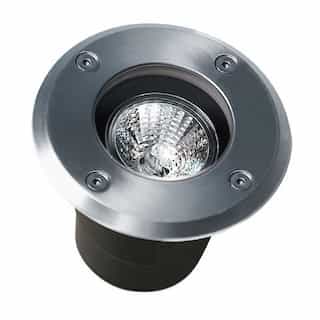 Dabmar 3W LED In-Ground Well Light, MR16, Bi-Pin, 12V, 2700K, Stainless Steel