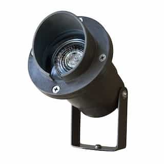 Dabmar 3W LED Directional Spot Light w/ Hood, MR16, 12V, 2700K, Bronze