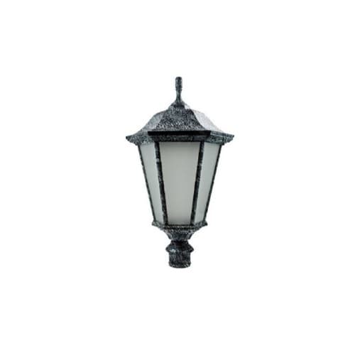 Dabmar 30W Large Decorative LED Post Top Light w/Frosted Glass, Verde Green