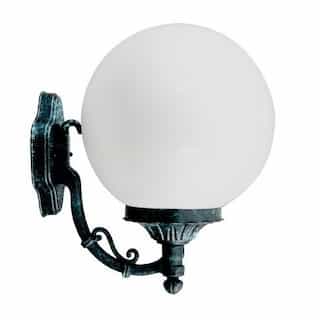 Dabmar 6W LED Emily Wall Light Globe Fixture, A19, 120V, Verde Green
