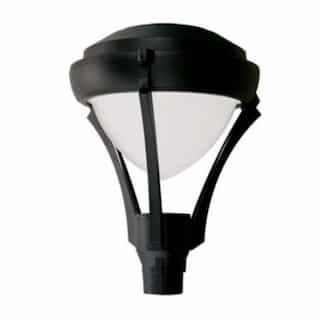 Architectural Post Light Fixture w/o Bulb, 120V, Black