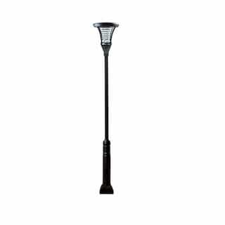 20W LED Architectural Lamp Post, G24, 120V-277V, Black