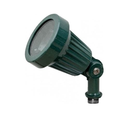 7W LED Directional Spot Light, MR16, Bi-Pin Base, 6500K, Green