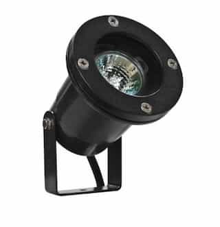 3W LED Directional Spot Light, MR16, Bi-Pin Base, 12V, 2700K, Black