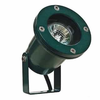 Dabmar 3W LED Directional Spot Light, MR16, Bi-Pin Base, 12V, 2700K, Green