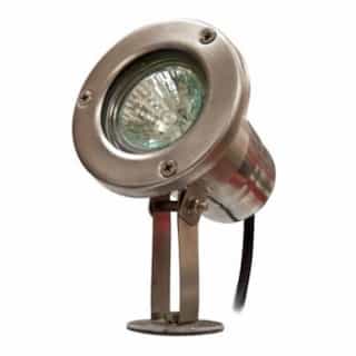 Dabmar 3W LED Directional Spot Light, MR16, 12V, 2700K, Stainless Steel 304