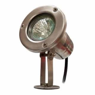 Dabmar 4W LED Directional Spot Light, MR16, RGBW Lamp, Stainless Steel 304