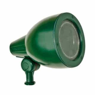 9W LED Directional Spot Light w/ Adj Knuckle, PAR36, RGBW Lamp, Green