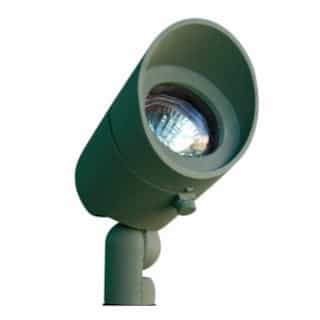 Dabmar 3W LED Aluminum Directional Spot Light w/ Hood, MR16, 12V, 2700K, GN