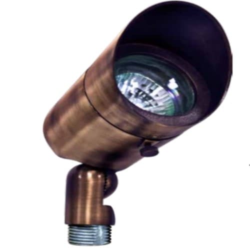 3W LED Directional Spot Light w/Hood, MR16, Antique Bronze