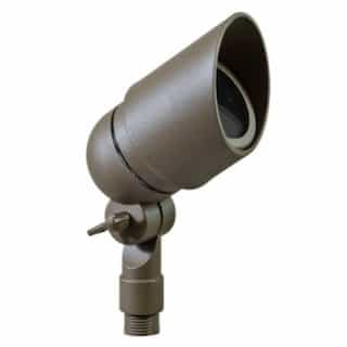 Dabmar Directional Spot Light w/ Rotatable Hood w/o Bulb, Bi-Pin, 12V, BZ