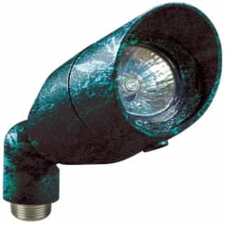 Dabmar 3W LED Directional Spot Light w/ Hood, MR16, Bi-Pin Base, 12V, 2700K, Verde Green