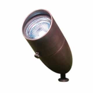 Dabmar Brass In-Ground Directional Spot Light w/o Bulb, Bi-Pin, 12V, ABZ
