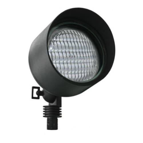 Dabmar 4W LED Directional Spot Light w/ Hood, PAR36, 12V, 3000K, Black