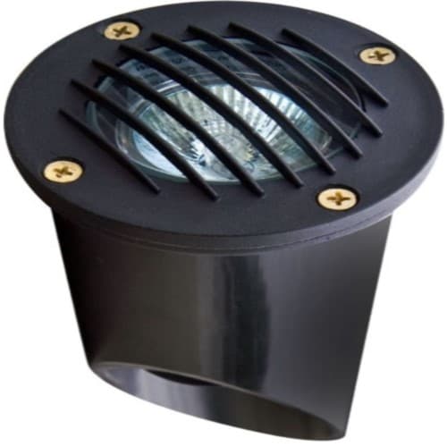 3W LED In-Ground Well Light w/Grill, MR16, Black