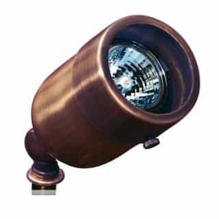 Directional Spot Light w/ Adj Knuckle w/o Bulb, 12V, Antique Bronze