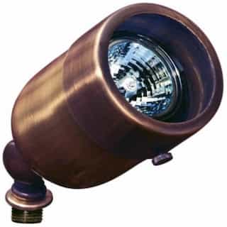 Dabmar 7W LED Directional Spot Light w/Hood, MR16, Antique Brass