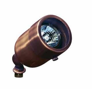 Dabmar 3W LED Directional Spot Light, MR16, Bi-Pin Base, 12V, 2700K, Antique Bronze