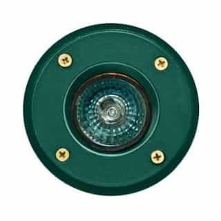 4W LED 2.4-in In-Ground Well Light, MR16, 12V, RGBW Lamp, Green