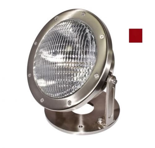 16W LED Underwater Light w/Red Bulb, PAR56