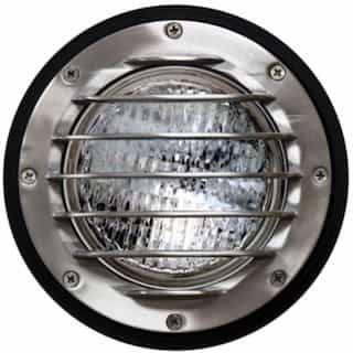 Dabmar 4W LED In-Ground Well Light w/Grill, PAR36, Stainless Steel