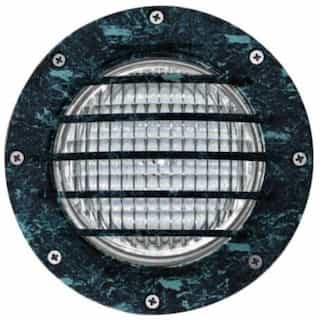 6W LED In-Ground Well Light w/Grill, PAR36, Verde Green