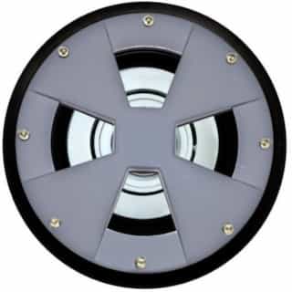 Dabmar 3W Drive Over LED Well Light, Adjustable, MR16, Gray